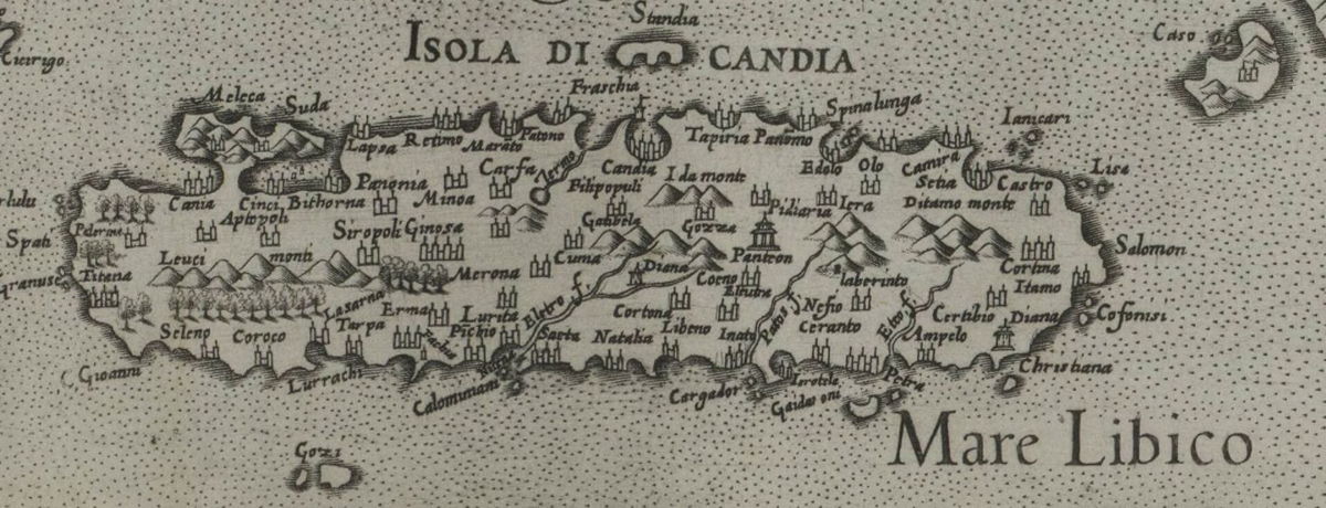 1561 Vedrai divisi i termini di tutta la grecia da monti fumi & mari in questo modo : Ligorio Pirro.jpg